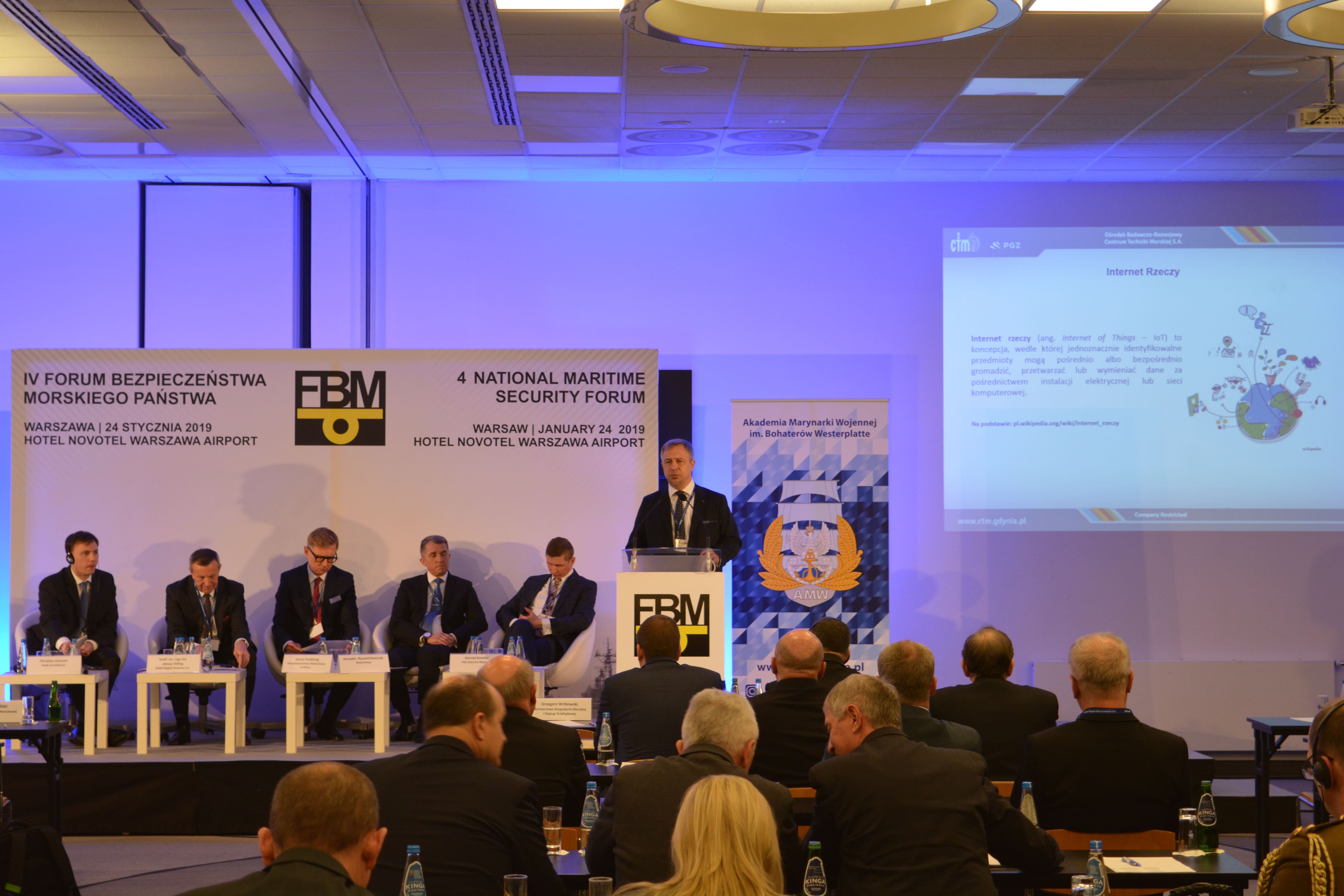 CTM na IV Forum Bezpieczeństwa Morskiego Państwa