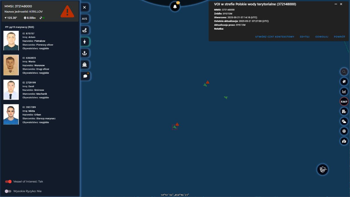 Dane o aramtorach VOI w Digital Baltic