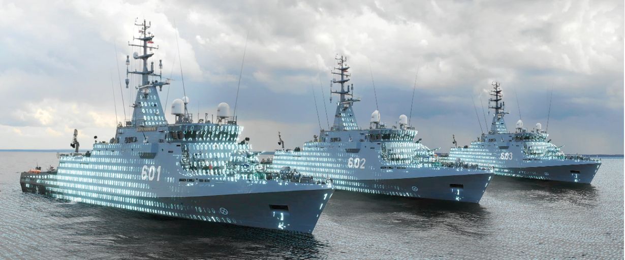 Integracja systemu SCOT na trzech okrętach typu Kormoran II