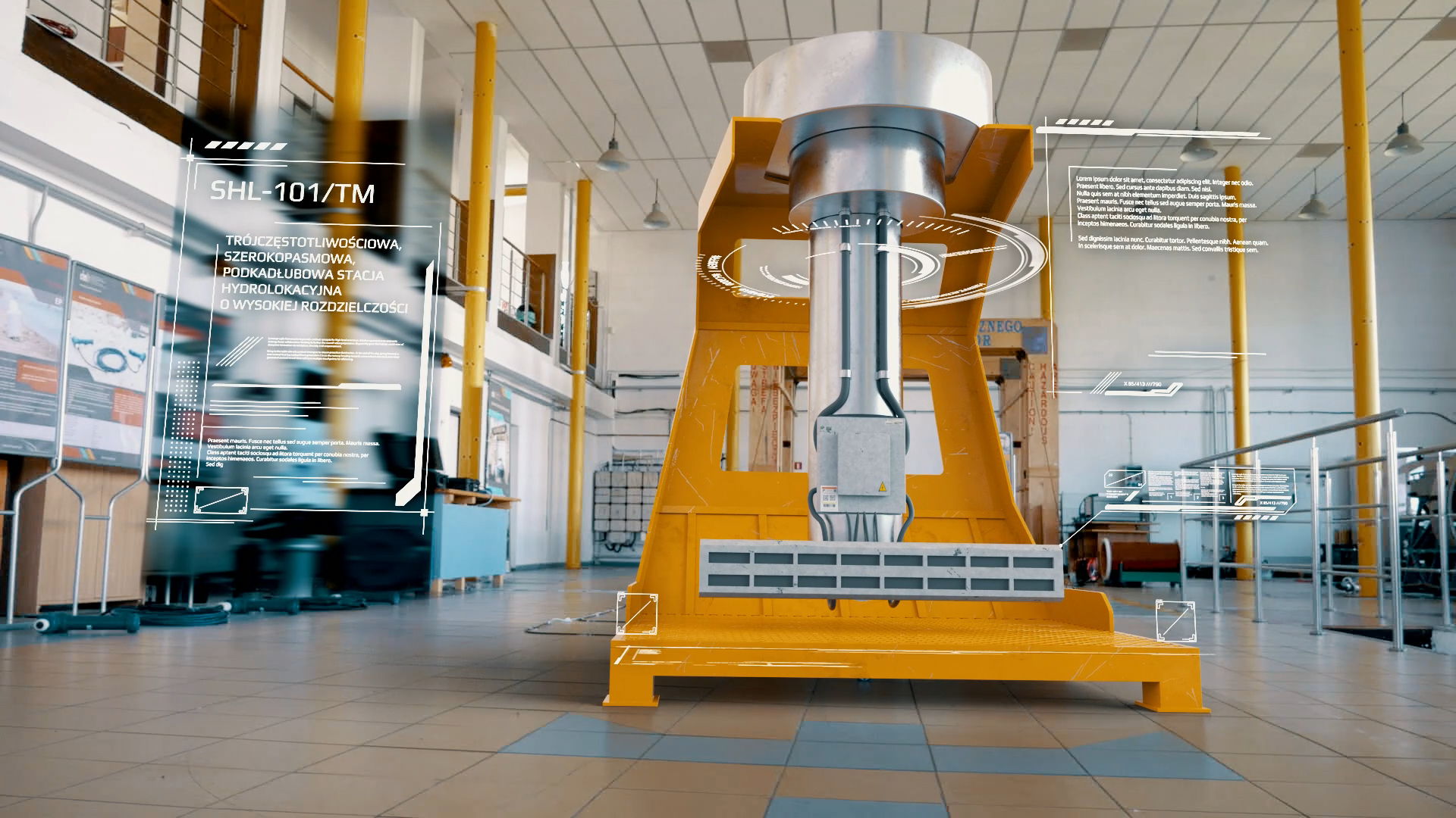 Sonar w laboratorium