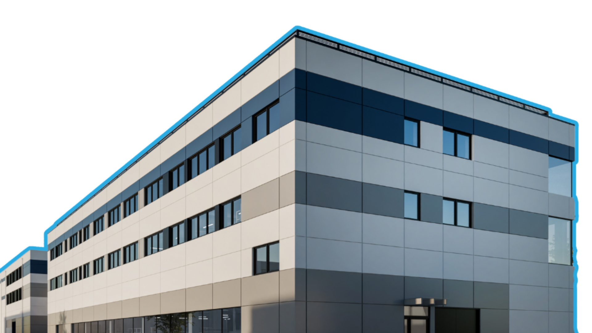 Wizualizacja Centrum Elektroniki Militarnej w CTM